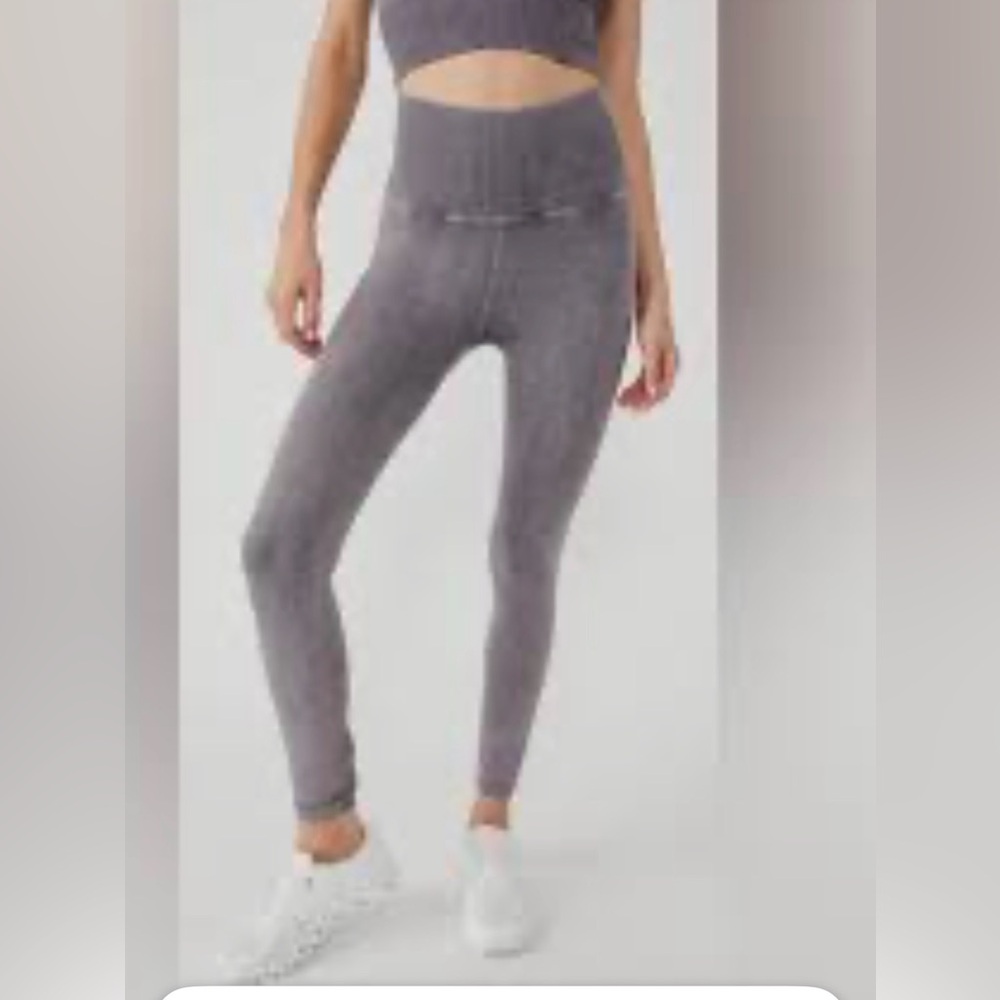 NEW Free People Movement Good Karma Leggings Grey S
